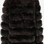 CAPPOTTO IN NYLON IN PELLICCIA SINTETICA TH16 FFX005 UNCOMMON 