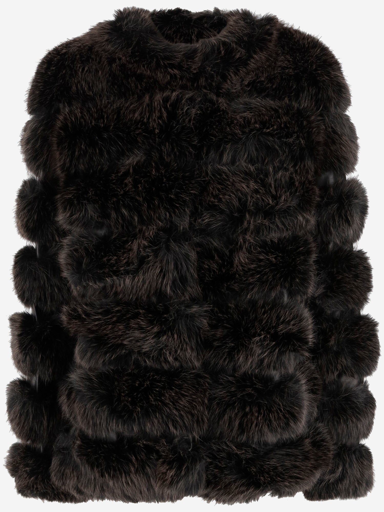 CAPPOTTO IN NYLON IN PELLICCIA SINTETICA TH16 FFX005 UNCOMMON 