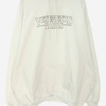 FELPA IN MISTO COTONE CON STAMPA VETEMENTS PARIS UE54HD500W WHITE VETEMENTS 