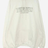 FELPA IN MISTO COTONE CON STAMPA VETEMENTS PARIS UE54HD500W WHITE VETEMENTS 