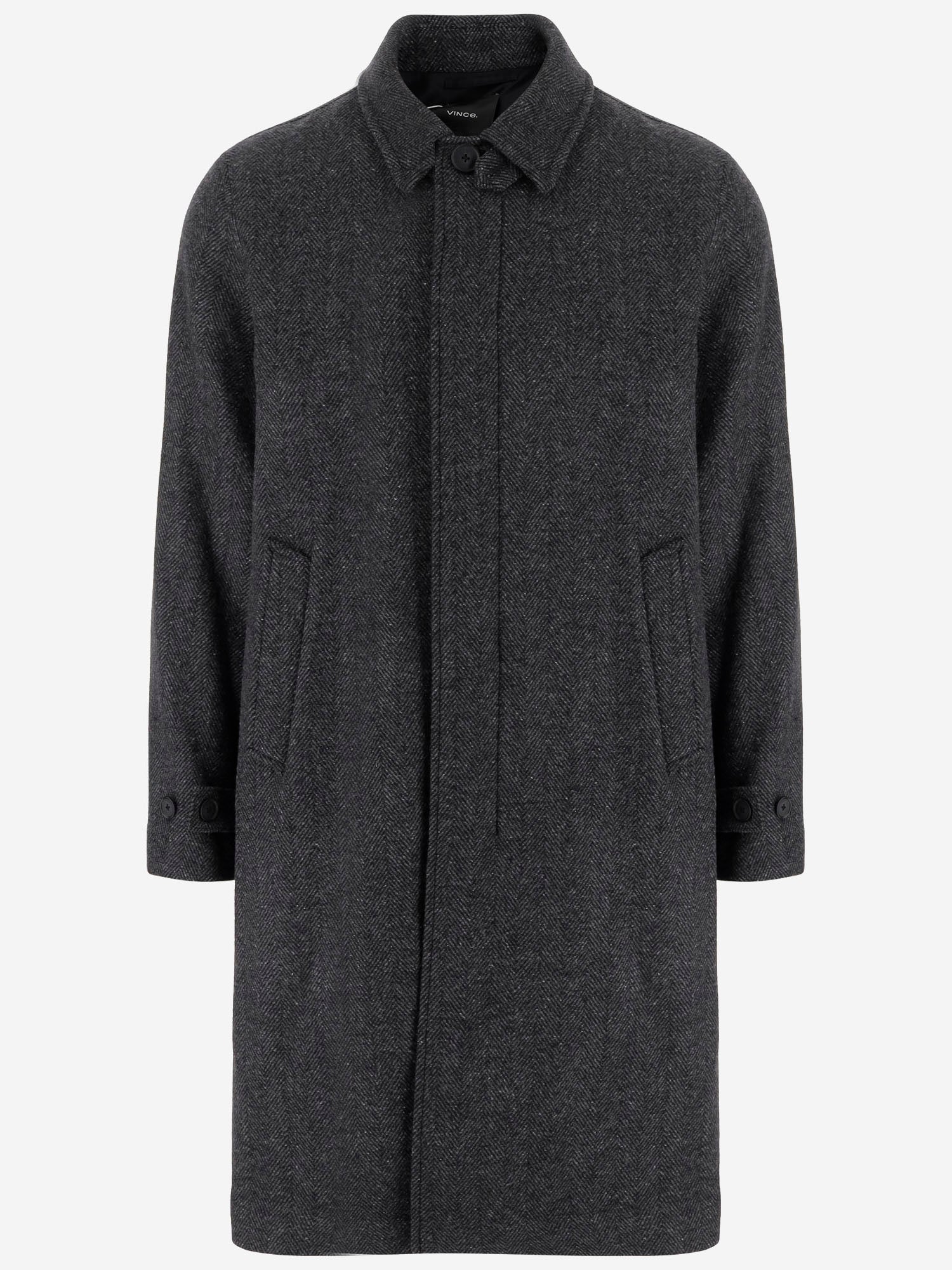 Cappotto in misto lana M11614060A 066HCH VINCE 