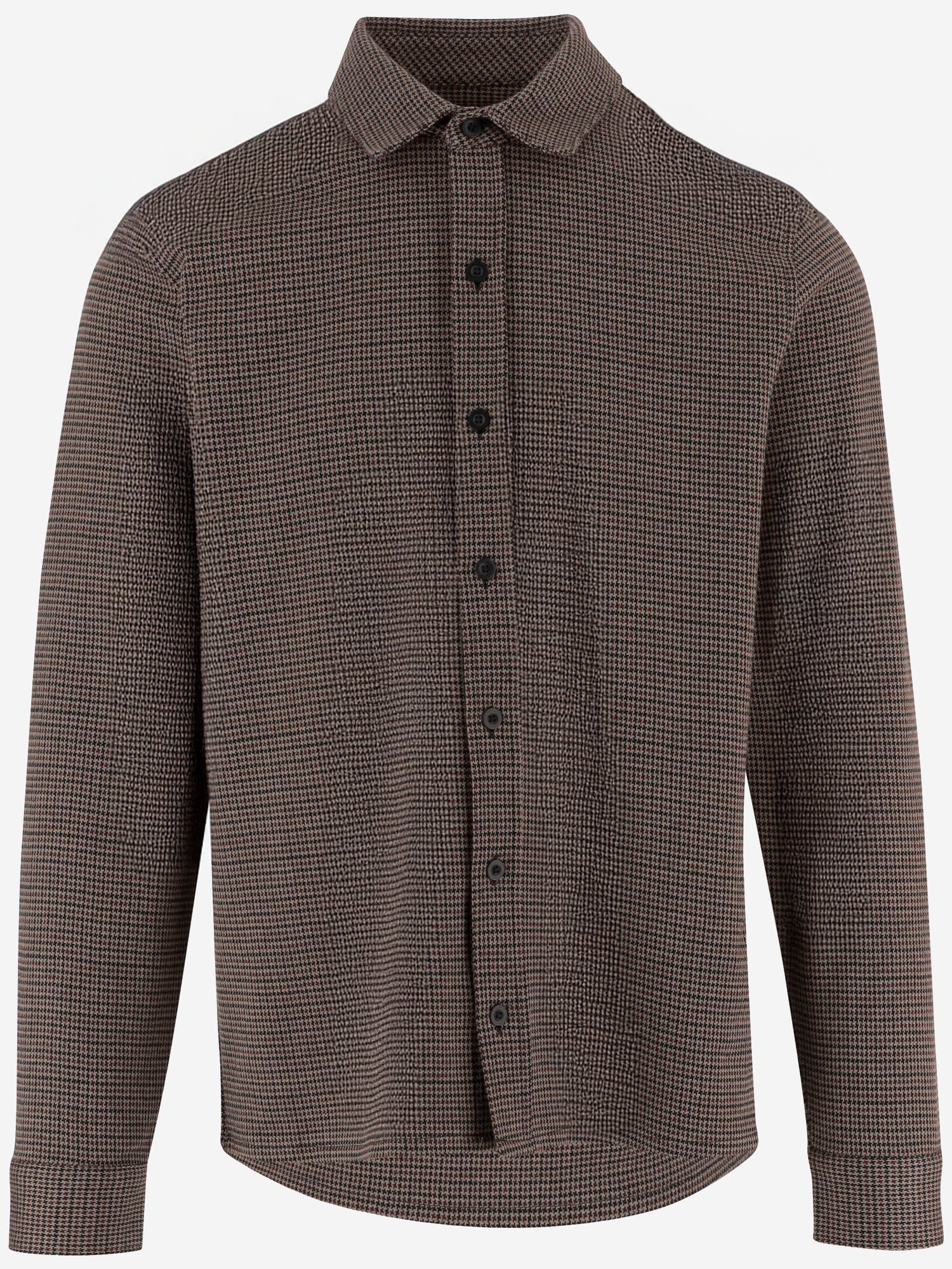 CAMICIA IN COTONE MISTO CON TEXTURE M12789981A 826DRC VINCE 