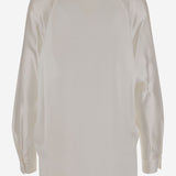 Blusa in raso di seta VR84511926 137OWT VINCE 
