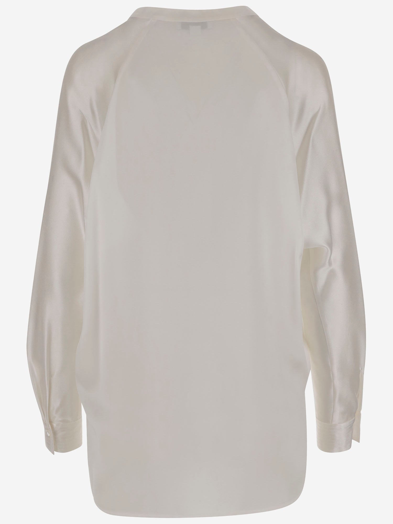 Blusa in raso di seta VR84511926 137OWT VINCE 