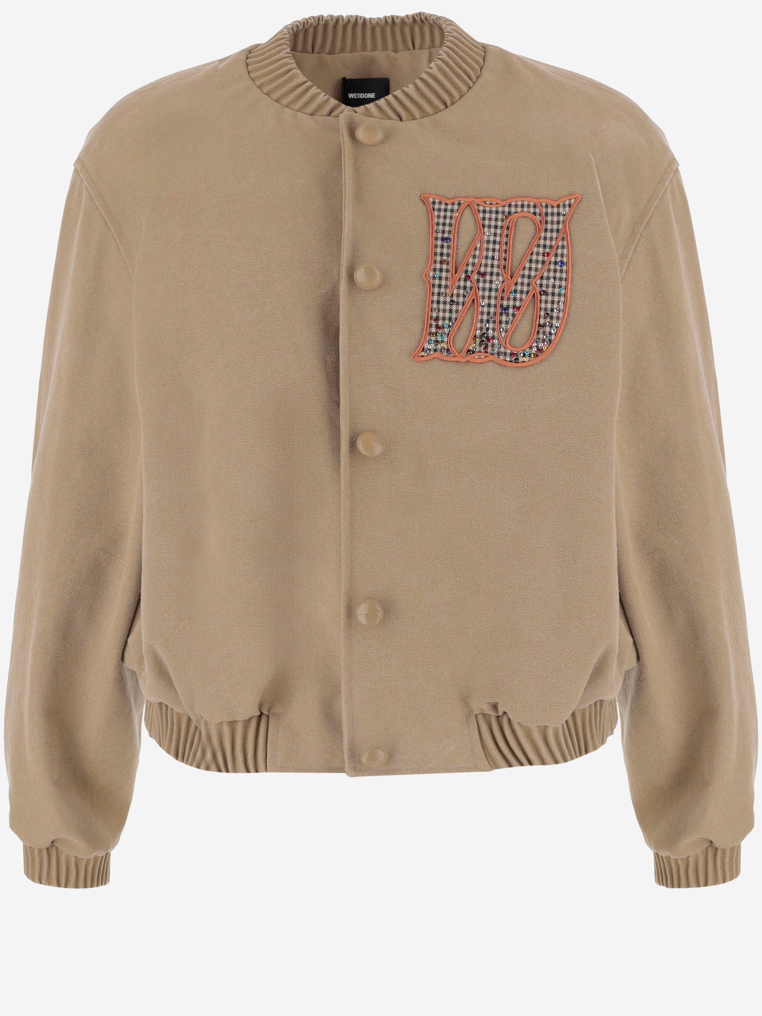 GIACCA IN MISTO COTONE CON LOGO WDJP324030U BG WE11 DONE 