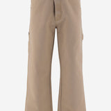 PANTALONI IN MISTO COTONE WDPT324265W BG WE11 DONE 