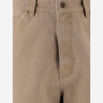 PANTALONI IN MISTO COTONE WDPT324265W BG WE11 DONE 