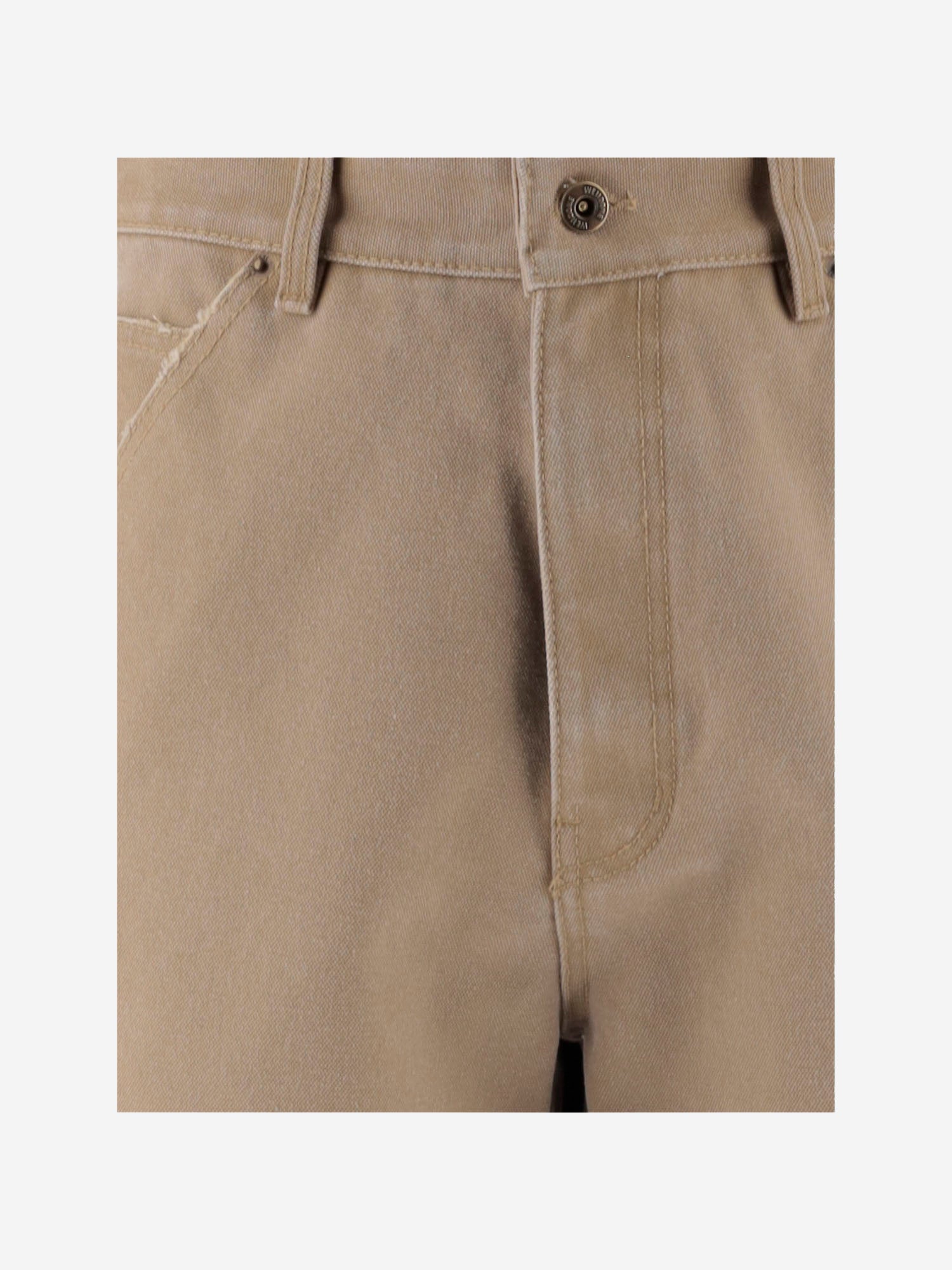PANTALONI IN MISTO COTONE WDPT324265W BG WE11 DONE 