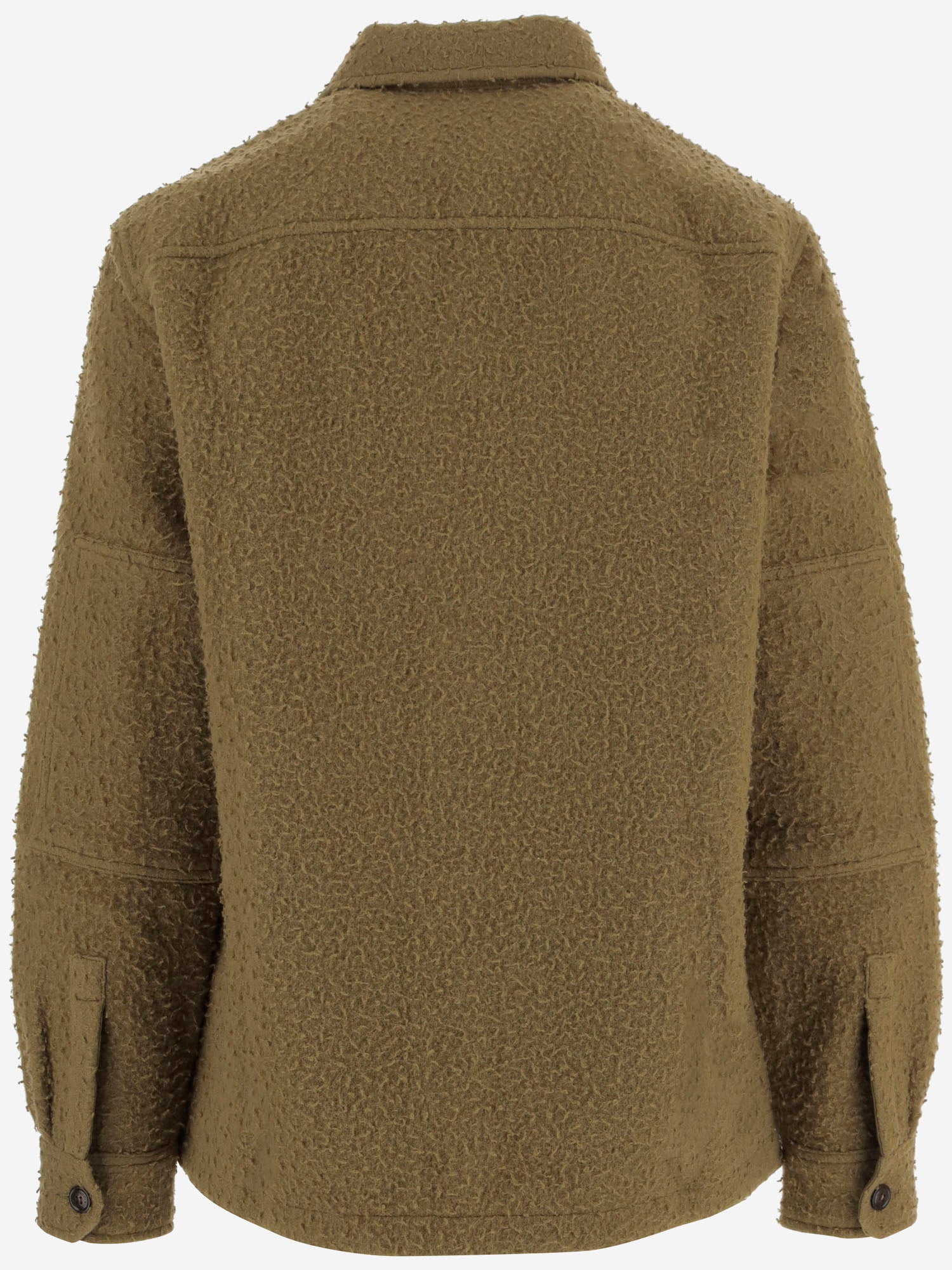 CAMICIA OVERSHIRT IN MISTO LANA CFBLSI2004MRUT5234 6660 WOOLRICH 
