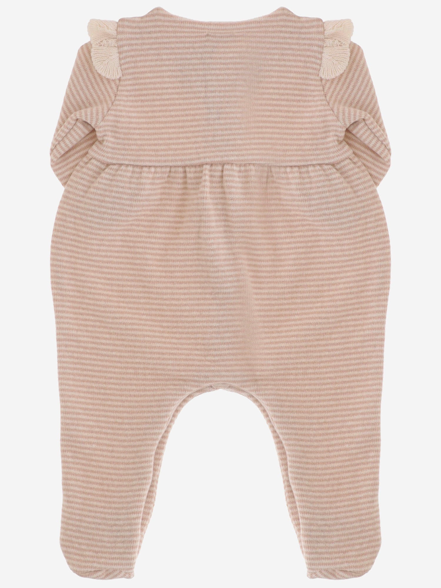 TUTINA A RIGHE IN MISTO COTONE 26W030 NUDE 1+ IN THE FAMILY KIDS 