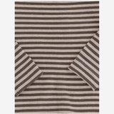 MAGLIA IN MISTO COTONE STRETCH CON MOTIVO A RIGHE 26W108 DARKTAUPE 1+ IN THE FAMILY KIDS 