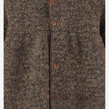 CAPPOTTO IN TWEED DI LANA 26W168 DARKTAUPE 1+ IN THE FAMILY KIDS 