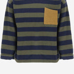 MAGLIA IN COTONE STRETCH 26W197 KHAKI 1+ IN THE FAMILY KIDS 