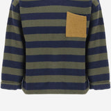 MAGLIA IN COTONE STRETCH 26W197 KHAKI 1+ IN THE FAMILY KIDS 