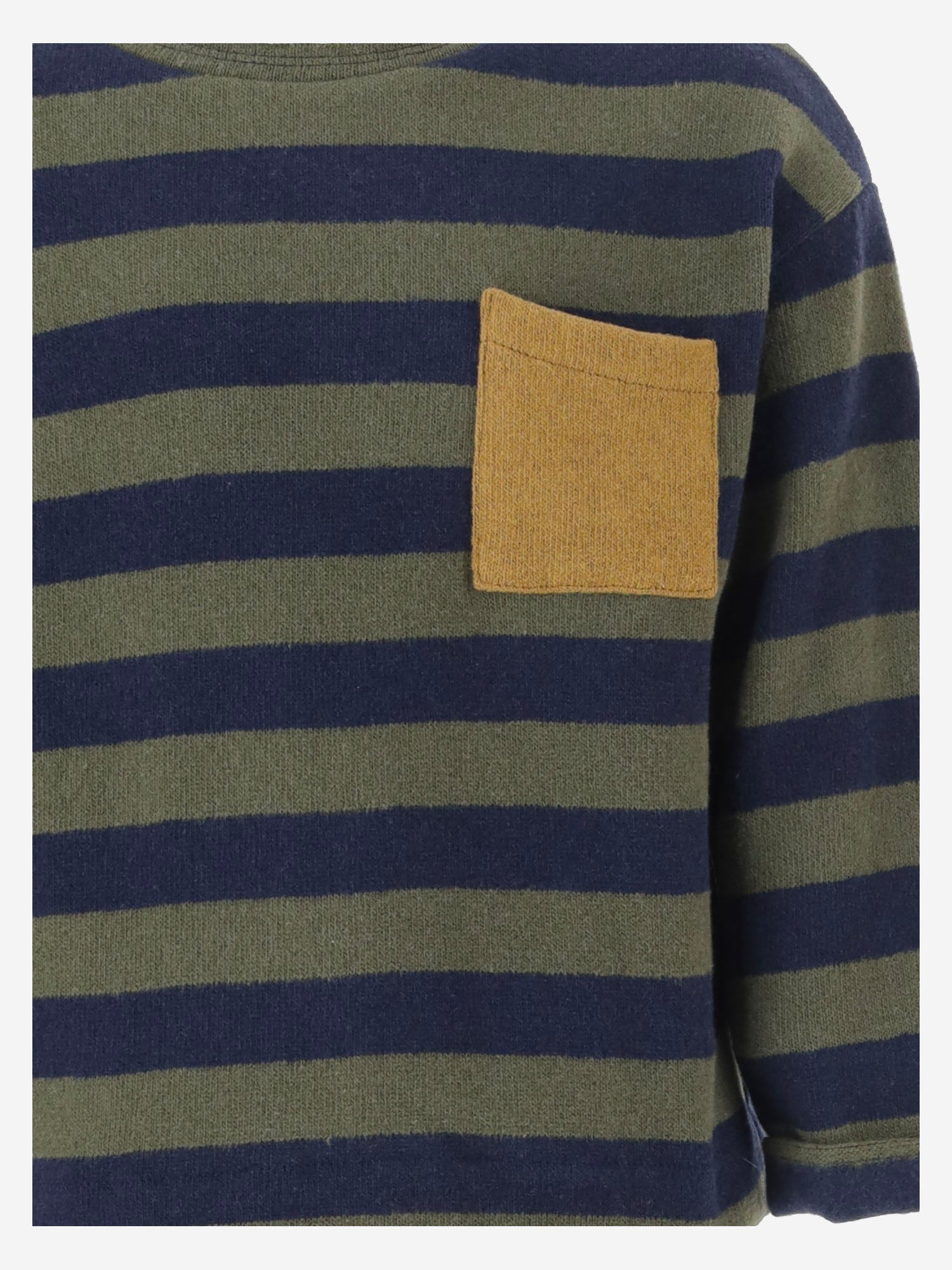 MAGLIA IN COTONE STRETCH 26W197 KHAKI 1+ IN THE FAMILY KIDS 