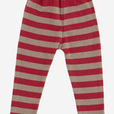 PANTALONI IN MISTO COTONE STRETCH CON MOTIVO A RIGHE 26W201 FIAMMA 1+ IN THE FAMILY KIDS 