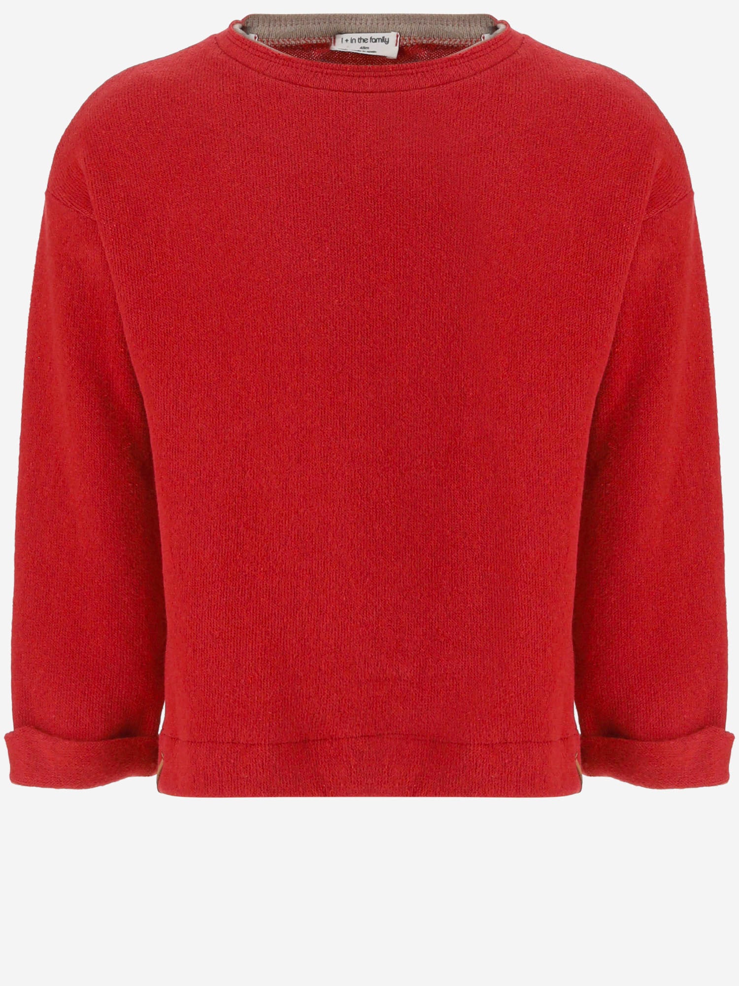 Maglia in cotone stretch 26W206 FIAMMA 1+ IN THE FAMILY KIDS 