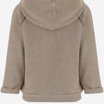 MAGLIA IN MISTO COTONE CON CAPPUCCIO 26W208 CANAPA 1+ IN THE FAMILY KIDS 