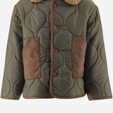 GIUBBOTTO IN MISTO NYLON 26W243 KHAKI 1+ IN THE FAMILY KIDS 