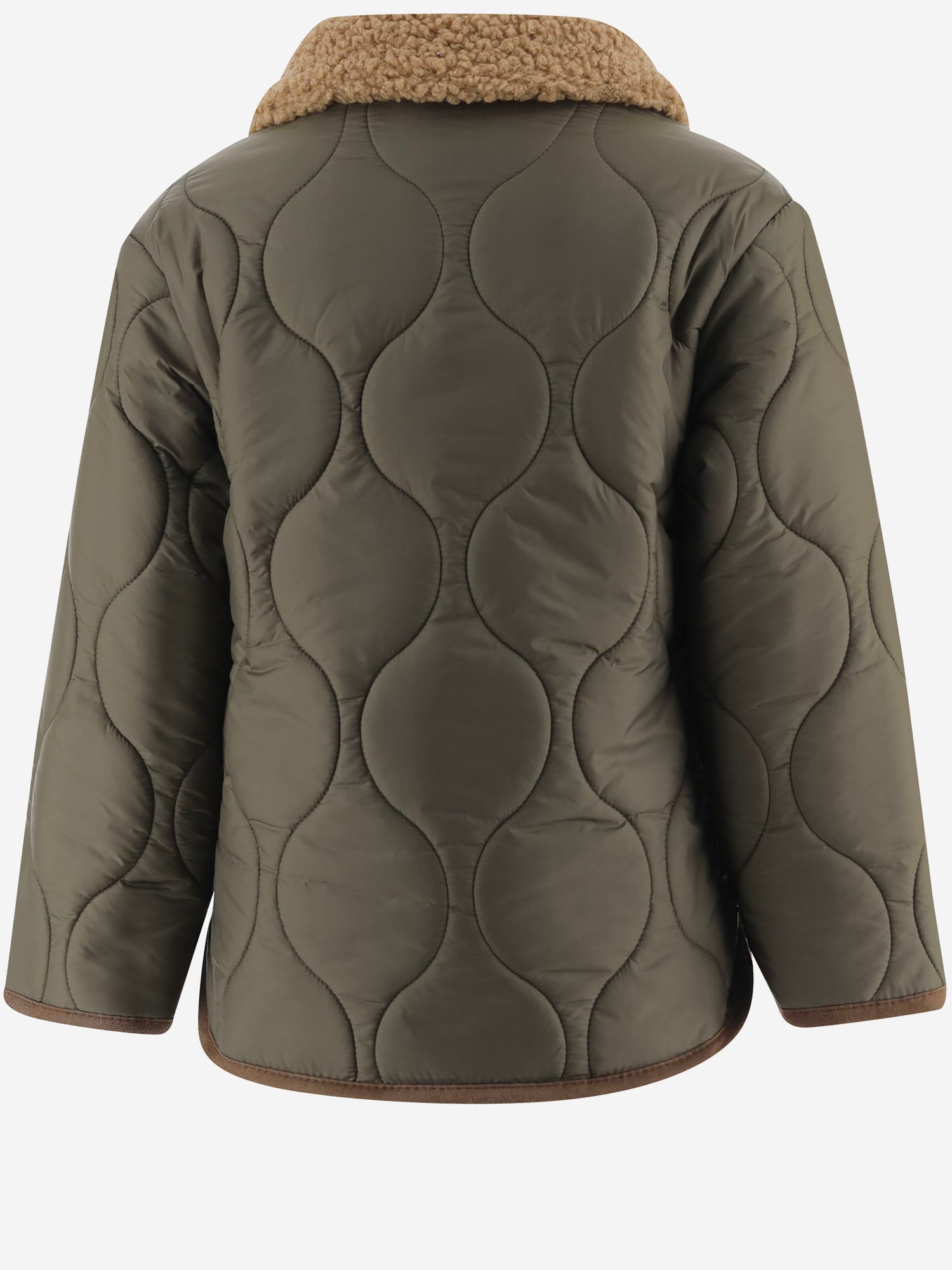 GIUBBOTTO IN MISTO NYLON 26W243 KHAKI 1+ IN THE FAMILY KIDS 