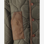 GIUBBOTTO IN MISTO NYLON 26W243 KHAKI 1+ IN THE FAMILY KIDS 