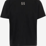 T-SHIRT IN COTONE CON STAMPA LOGO B0030669 FA706P807 44 LABEL GROUP 