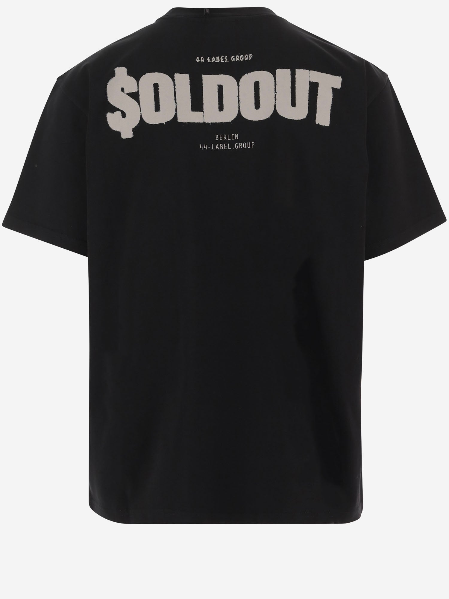 T-SHIRT IN COTONE CON STAMPA LOGO B0030669 FA706P807 44 LABEL GROUP 