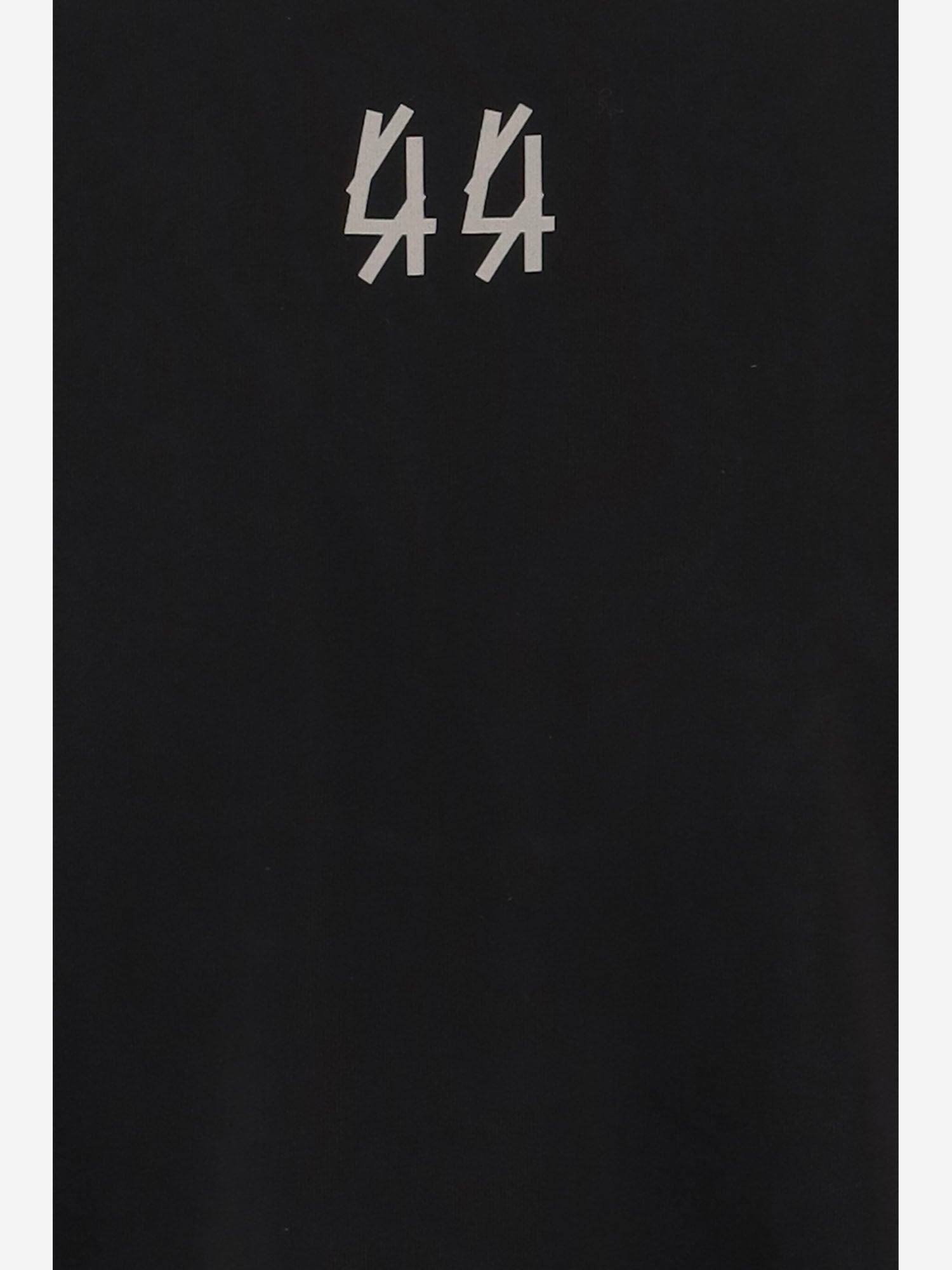 T-SHIRT IN COTONE CON STAMPA LOGO B0030669 FA706P807 44 LABEL GROUP 