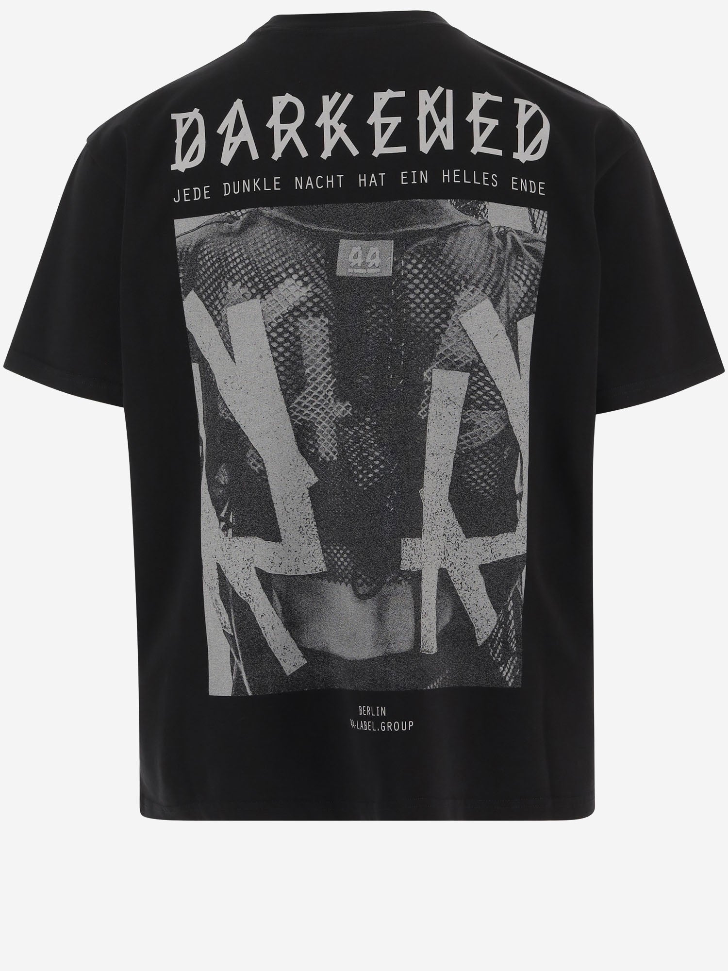 T-SHIRT IN COTONE CON STAMPA LOGO B0030669 FA706P810 44 LABEL GROUP 