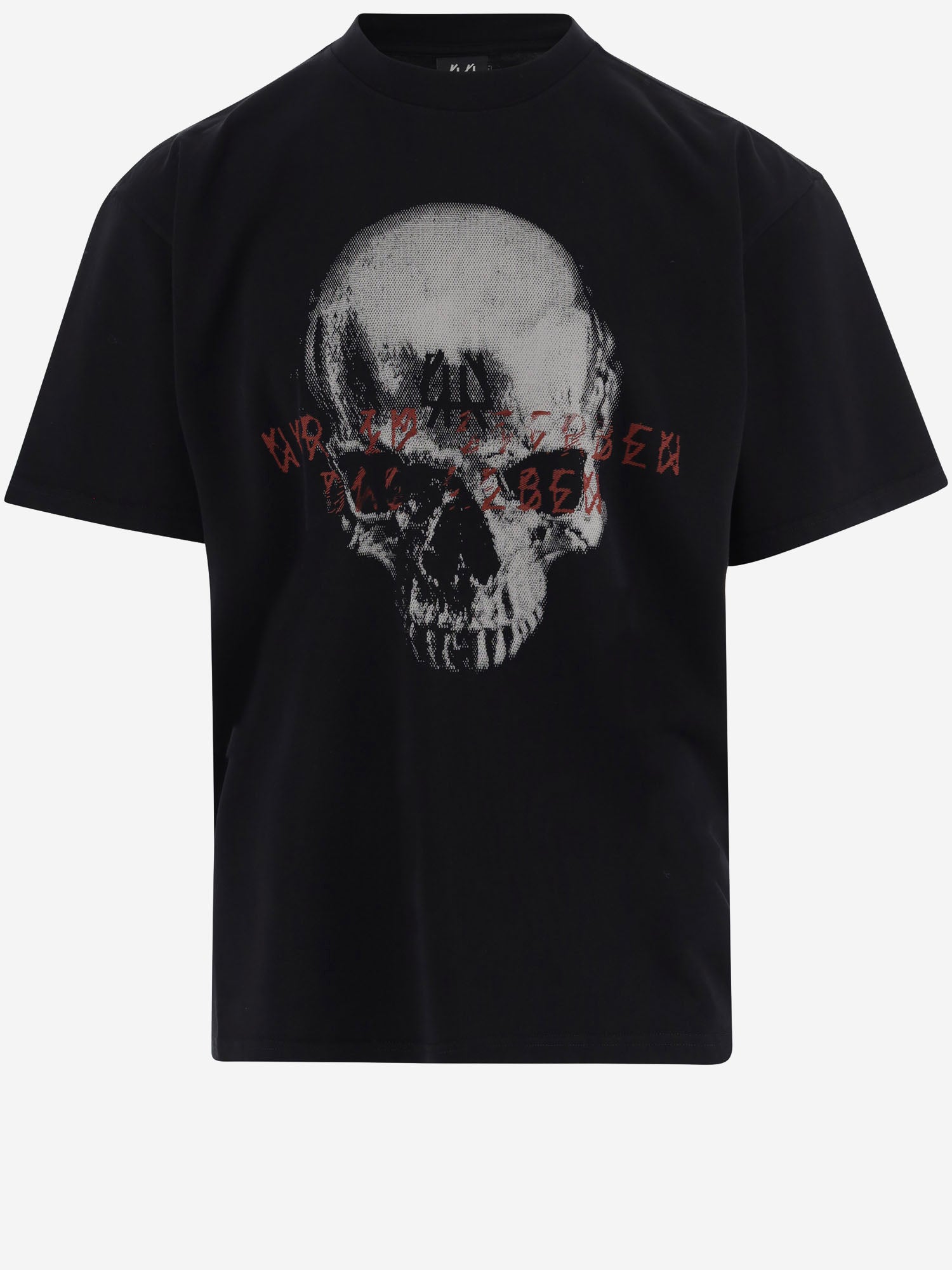 T-SHIRT IN COTONE CON STAMPA LOGO B0030669 FA706P815 44 LABEL GROUP 