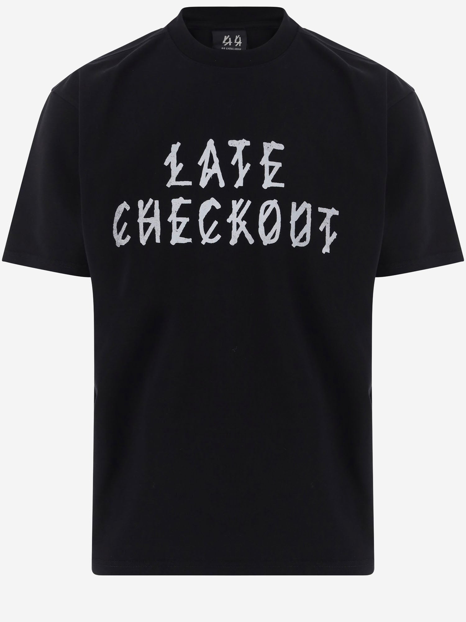 T-SHIRT IN COTONE CON STAMPA LOGO B0030669 FA706P816 44 LABEL GROUP 