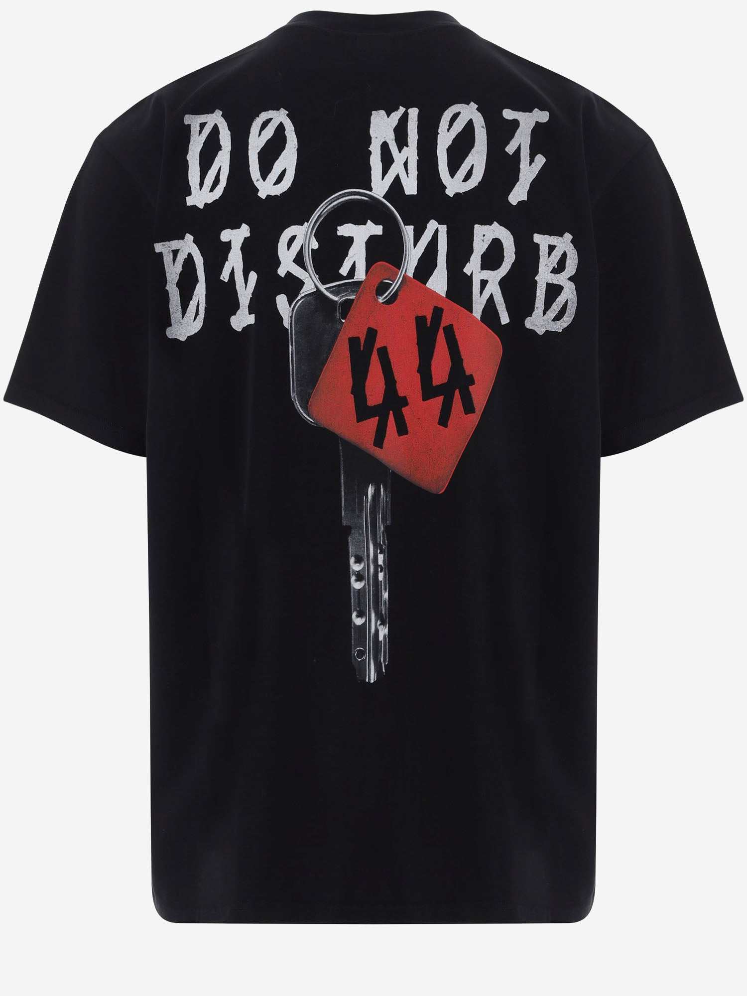 T-SHIRT IN COTONE CON STAMPA LOGO B0030669 FA706P816 44 LABEL GROUP 