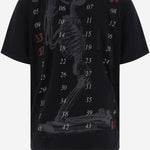 T-SHIRT IN COTONE CON STAMPA LOGO B0030669 FA706P820 44 LABEL GROUP 