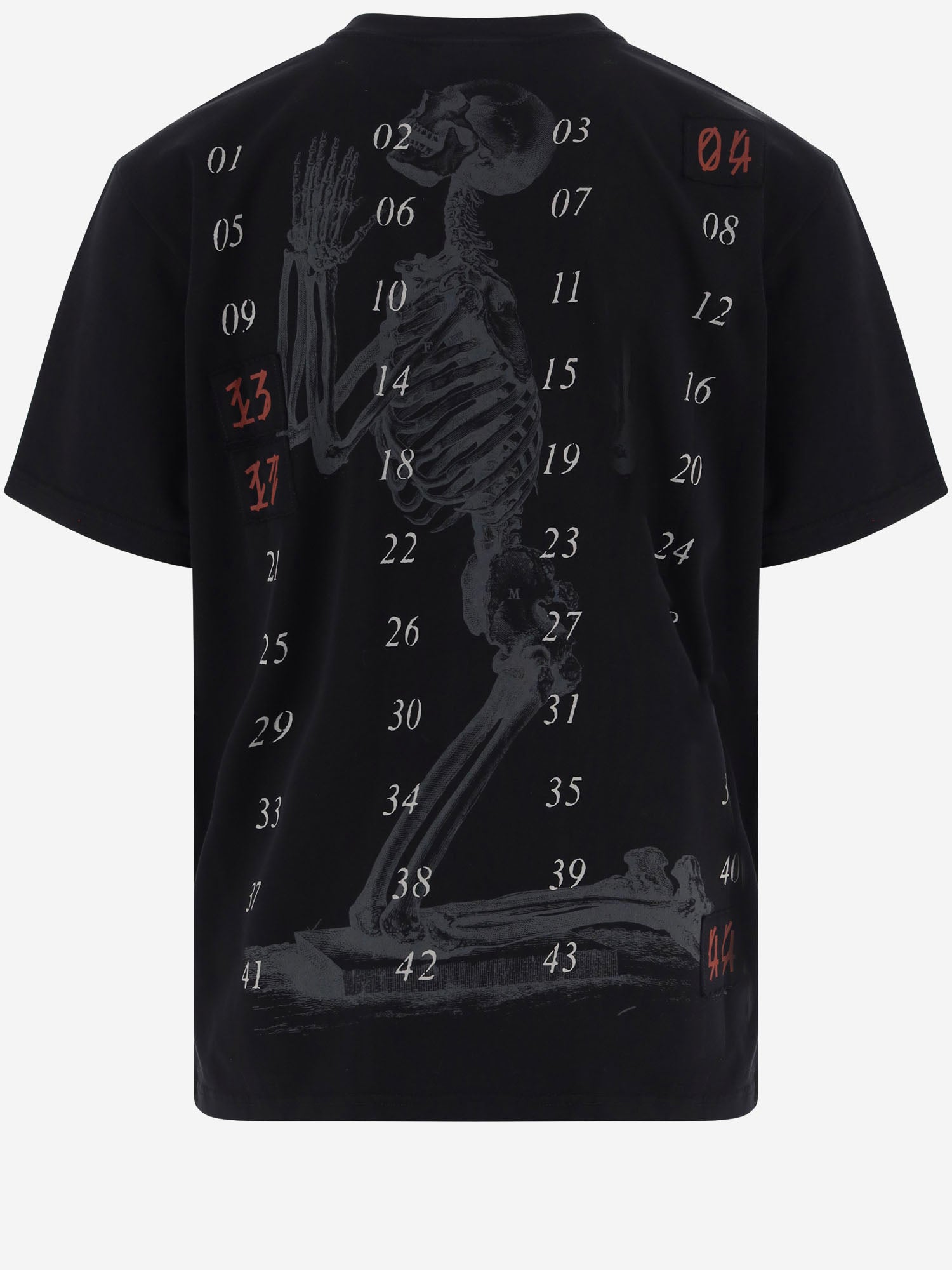 T-SHIRT IN COTONE CON STAMPA LOGO B0030669 FA706P820 44 LABEL GROUP 