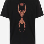 T-SHIRT IN COTONE CON STAMPA LOGO B0030669 FA706P873 44 LABEL GROUP 