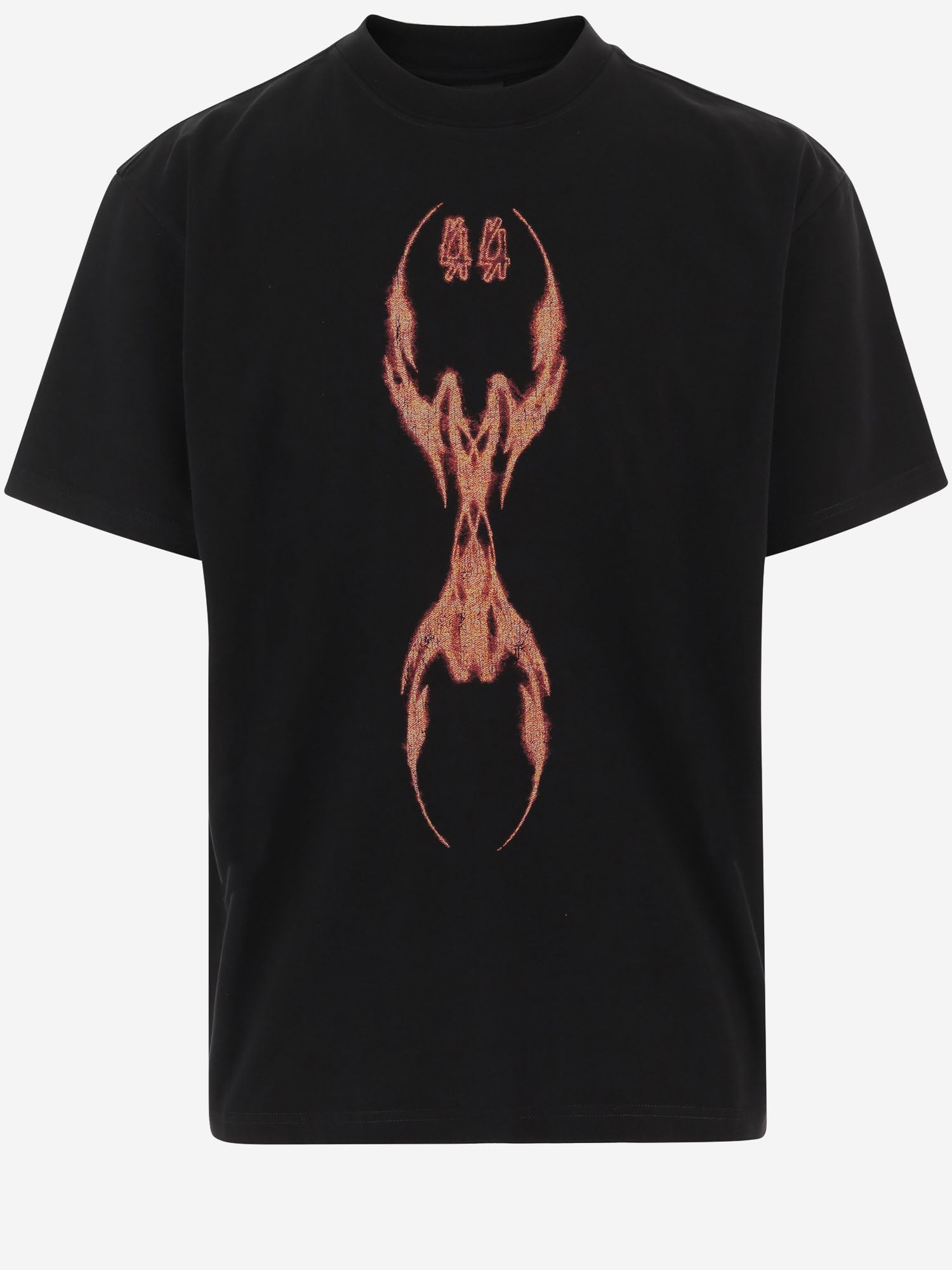 T-SHIRT IN COTONE CON STAMPA LOGO B0030669 FA706P873 44 LABEL GROUP 
