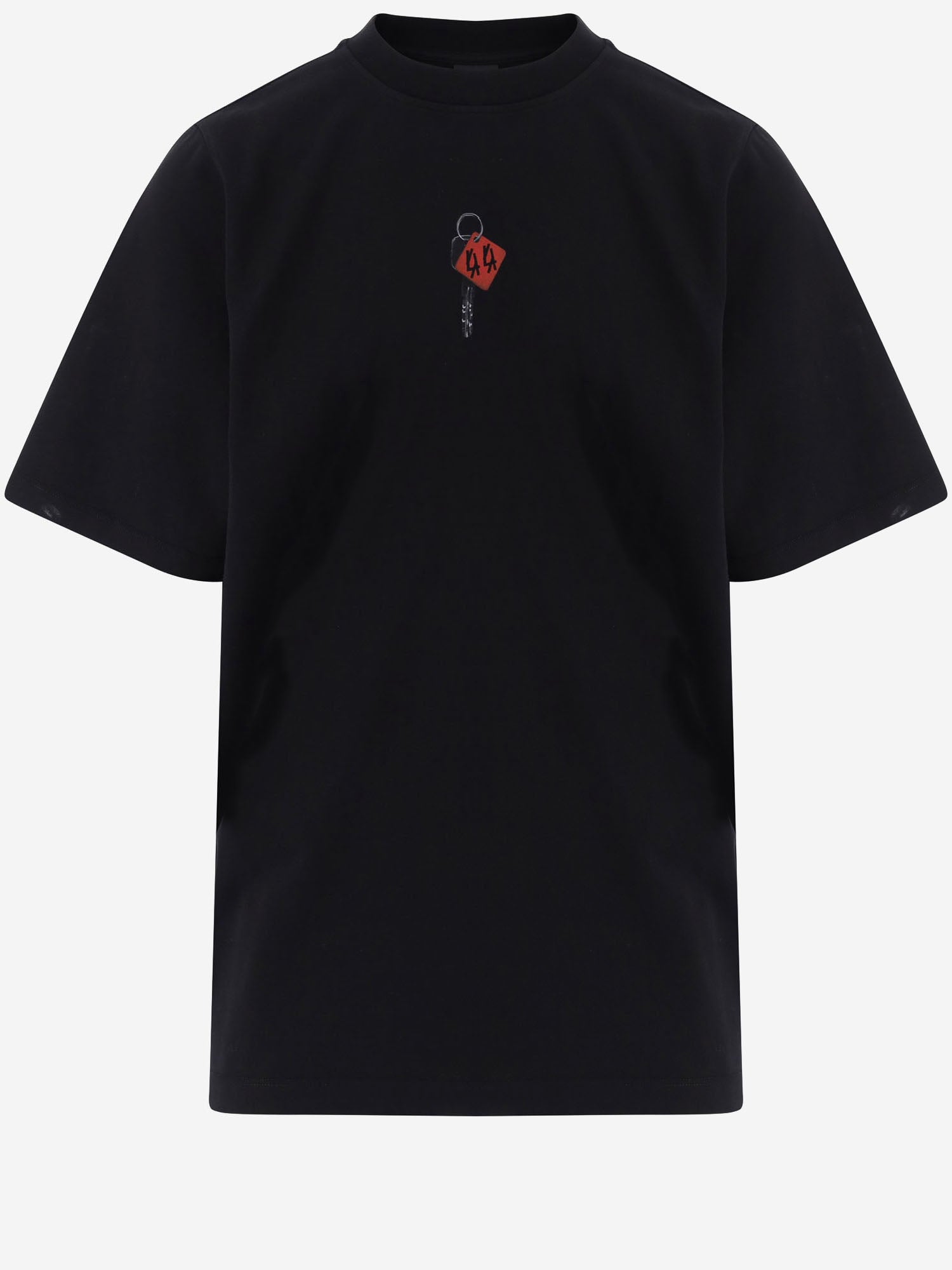 T-SHIRT IN COTONE CON STAMPA LOGO B0030673 FA779P849 44 LABEL GROUP 