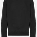 FELPA IN COTONE STRETCH CON LOGO BFUSW035730 001 AMI 