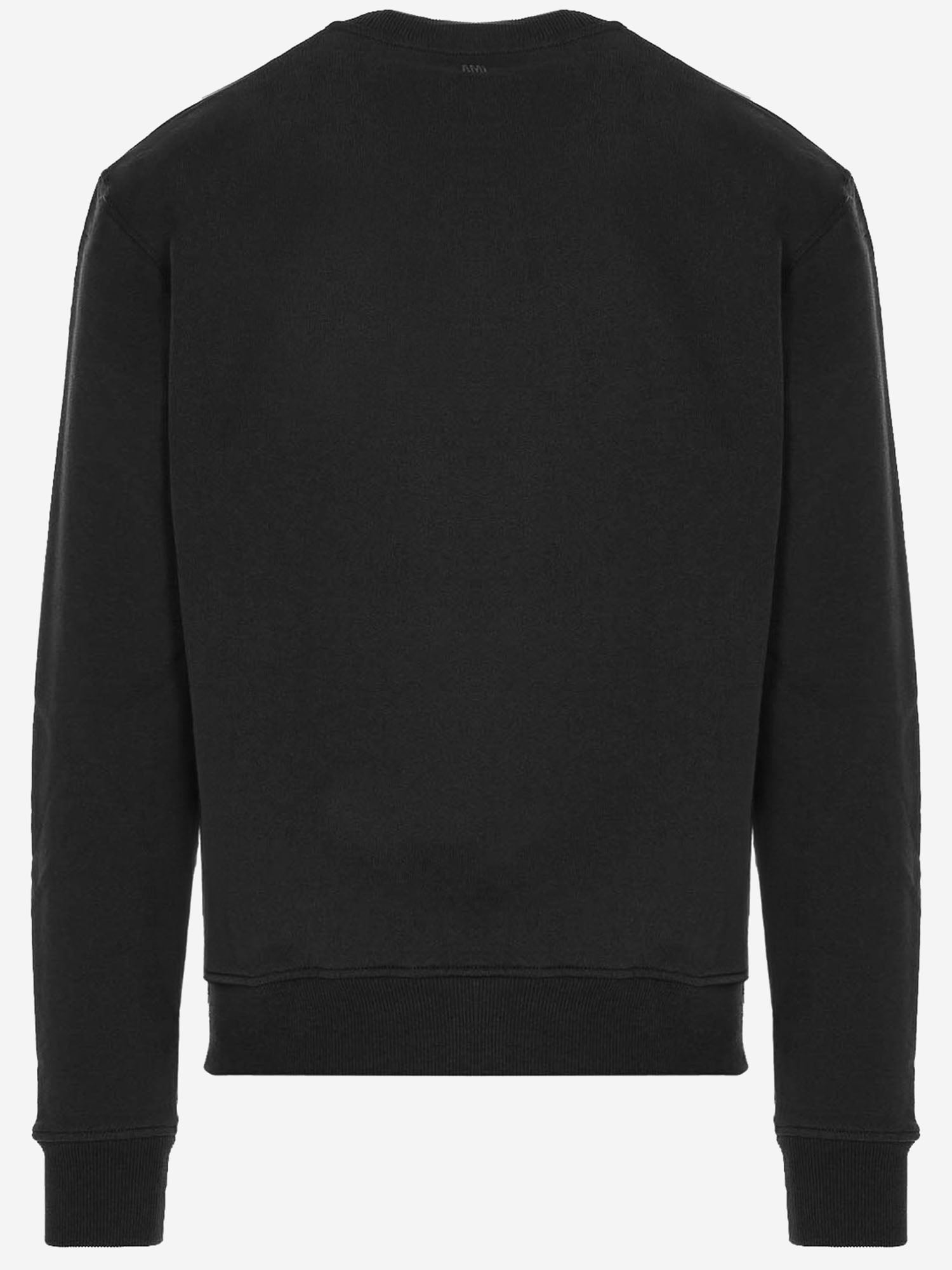 FELPA IN COTONE STRETCH CON LOGO BFUSW035730 001 AMI 