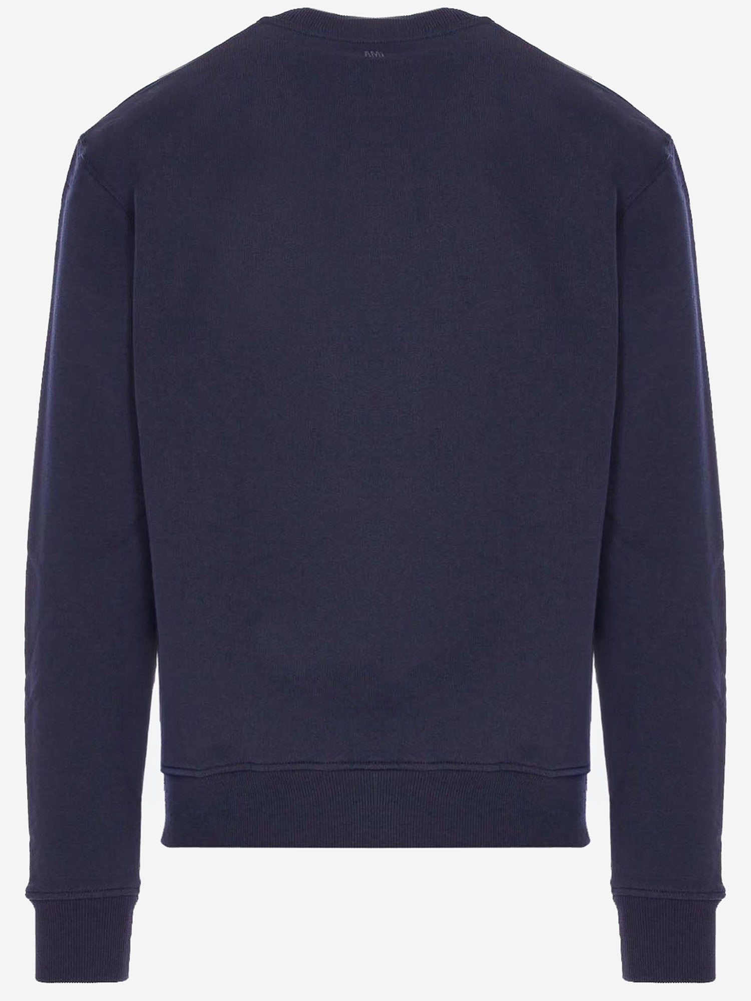 FELPA IN COTONE STRETCH CON LOGO BFUSW035730 430 AMI 