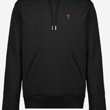 FELPA IN COTONE CON LOGO BFUSW235730 001 AMI 