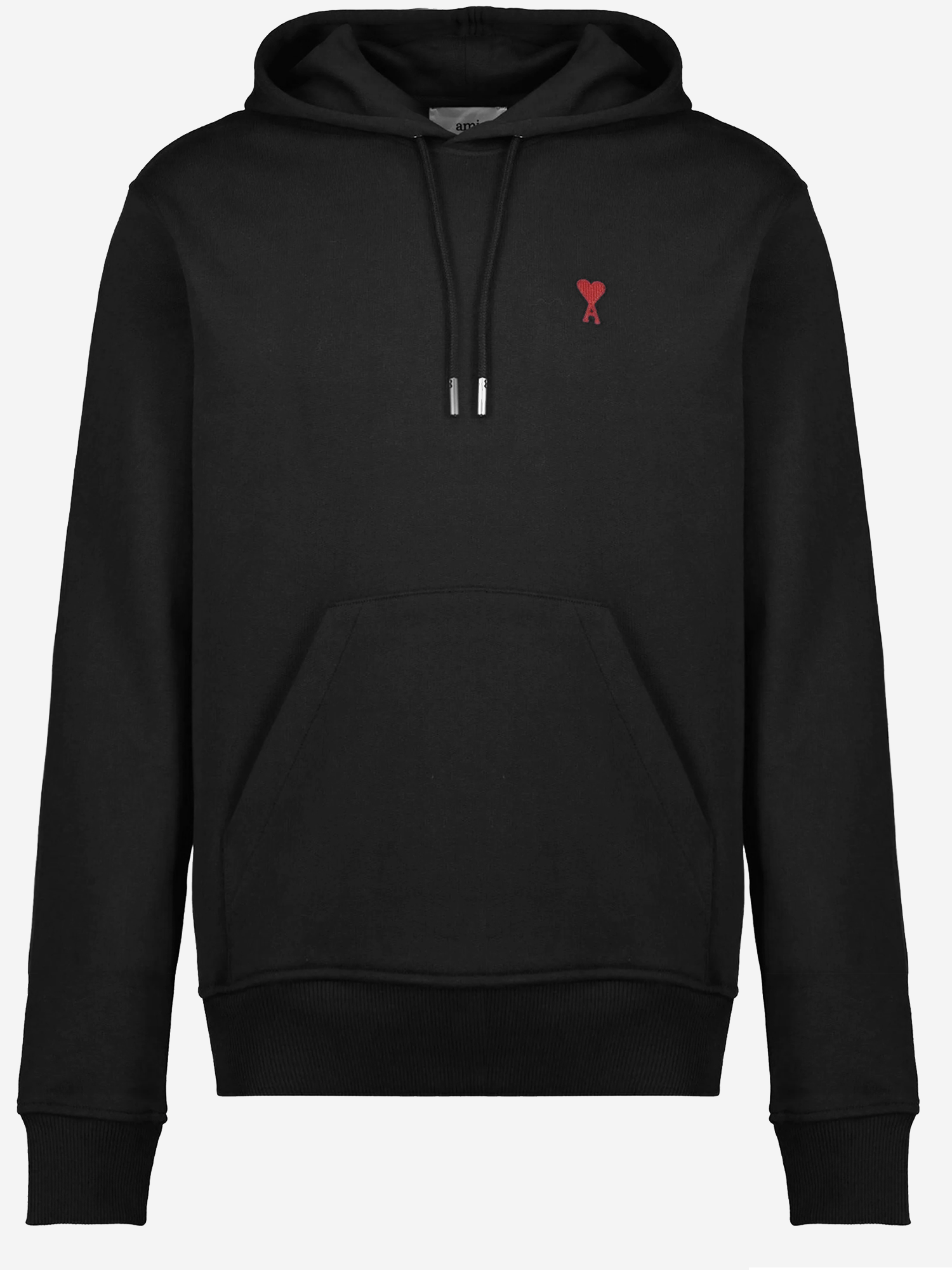 FELPA IN COTONE CON LOGO BFUSW235730 001 AMI 