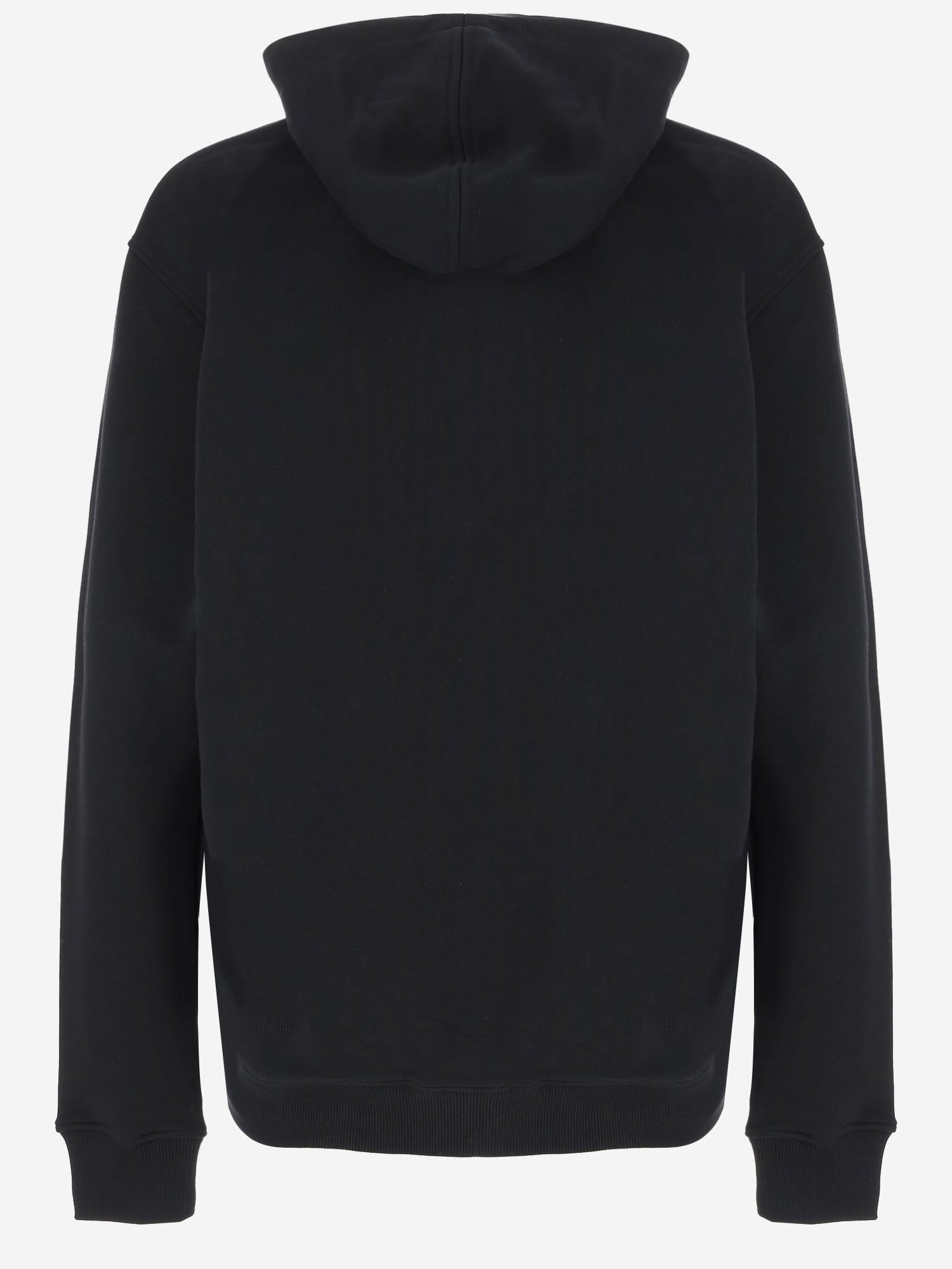 FELPA IN COTONE CON LOGO BFUSW435730 001 AMI 
