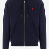 FELPA IN COTONE CON LOGO BFUSW435730 430 AMI 