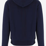 FELPA IN COTONE CON LOGO BFUSW435730 430 AMI 