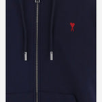 FELPA IN COTONE CON LOGO BFUSW435730 430 AMI 