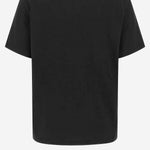 T-SHIRT IN COTONE CON RICAMO LOGO BFUTS035724 001 AMI 