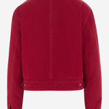 GIACCA IN COTONE CON LOGO FJK920DE0132 A186 AMI 