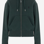 FELPA IN COTONE CON RICAMO LOGO FSW801730 A258 AMI 