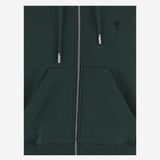 FELPA IN COTONE CON RICAMO LOGO FSW801730 A258 AMI 